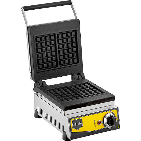 Remta W10 Tekli Kare Model Waffle Makinesi, 16 cm, Elektrikli